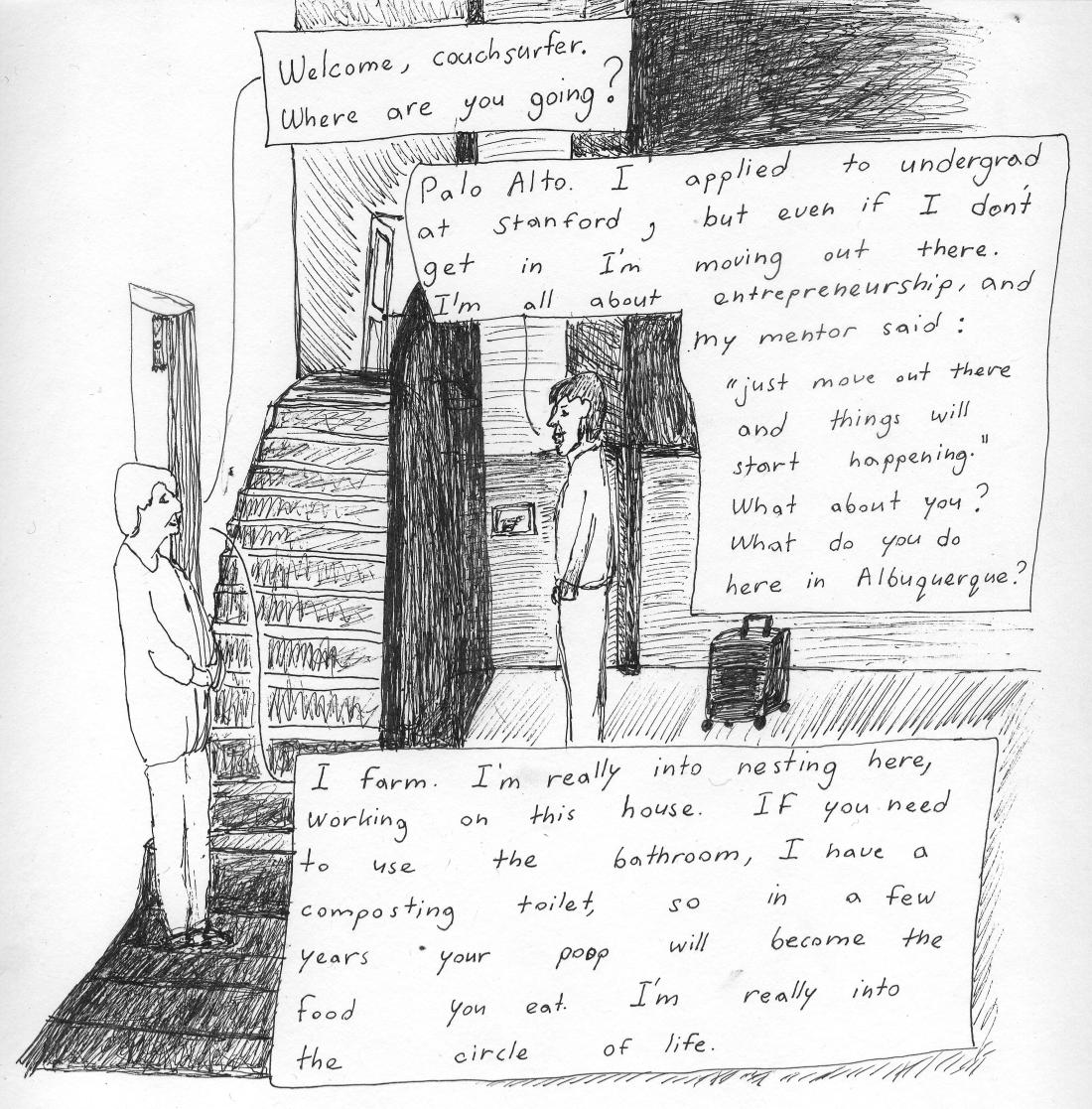 circle of life escalator